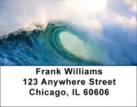 Big Waves Address Labels | LBZSCE-39