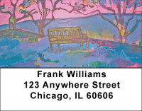 Benches Address Labels | LBZSCE-45