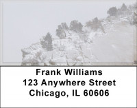 Wintered Foothills Address Labels | LBZSCE-49