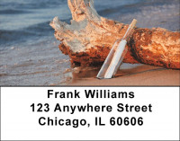Message In Bottle Address Labels | LBZSCE-56