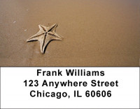 Seashells - Private Beach Address Labels | LBZSCE-59