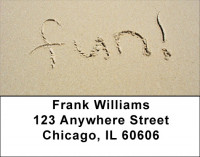 Vacation Sentiments Address Labels | LBZSCE-62