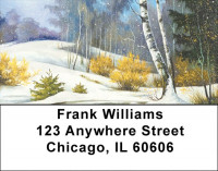 Aspen In Winter Address Labels | LBZSCE-65