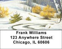Aspen In Winter Address Labels | LBZSCE-65