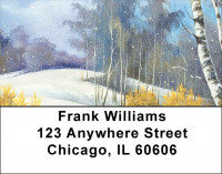 Aspen In Winter Address Labels | LBZSCE-65
