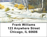 Aspen In Winter Address Labels | LBZSCE-65