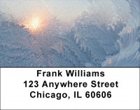 Frosty Windows Address Labels | LBZSCE-66