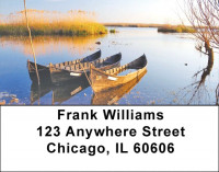 Vintage Serenity Address Labels | LBZSCE-75
