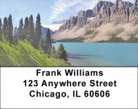 Pristine Mountain Lakes Address Labels | LBZSCE-77
