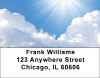Sun Rays Address Labels | LBZSCE-78