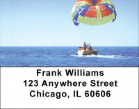 Parasailing Address Labels | LBZSPO-22