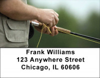 For Fly Fishing Enthusiasts Address Labels | LBZSPO-37