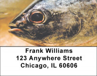 Trout On Ice Address Labels | LBZSPO-38