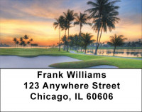 Golf Courses On The Ocean Address Labels | LBZSPO-42