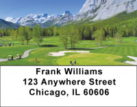 Mountain Golf Courses Address Labels | LBZSPO-44
