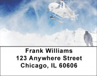 Helicopter To Top Address Labels | LBZSPO-49