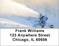 Grooming The Snow Address Labels | LBZSPO-53