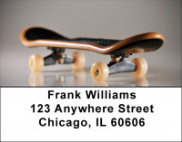 Skateboarding Address Labels | LBZSPO-61