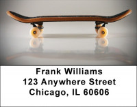 Skateboarding Address Labels | LBZSPO-61