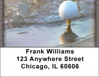 Tee'd Off Address Labels | LBZSPO-73