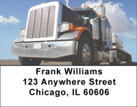 Big Pete Trucks Address Labels | LBZTRA-17