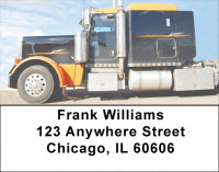 Big Pete Trucks Address Labels | LBZTRA-17