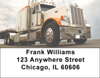 Big Pete Trucks Address Labels | LBZTRA-17