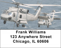 Military Choppers Address Labels | LBZTRA-21