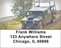 Hummers and Humvees Address Labels | LBZTRA-22