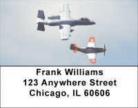 Vintage Warbirds Address Labels | LBZTRA-26