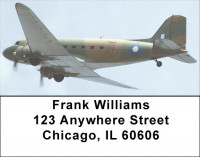 Vintage Warbirds Address Labels | LBZTRA-26
