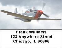 Vintage Warbirds Address Labels | LBZTRA-26
