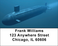 Submarines Address Labels | LBZTRA-32