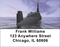 Submarines Address Labels | LBZTRA-32