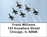 Thunderbirds Address Labels | LBZTRA-35