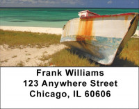 Vintage Boats Address Labels | LBZTRA-40