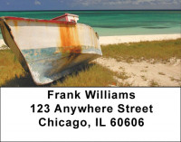 Vintage Boats Address Labels | LBZTRA-40