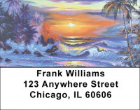 Hawaii Sunsets Address Labels | LBZTVL-07