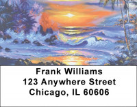 Hawaii Sunsets Address Labels | LBZTVL-07