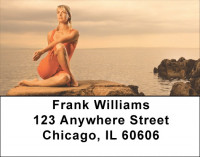 Meditation - Yoga At Sunrise Address Labels | LBZWIS-03