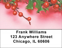 Holly On Pastels Address Labels | LBZXMS-02