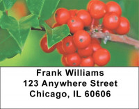 Holly On Pastels Address Labels | LBZXMS-02