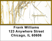 Congratulations Address Labels | LBZXMS-28