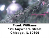 Holiday Greetings Address Labels | LBZXMS-43