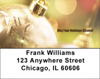 May Your Holidays Glisten Address Labels | LBZXMS-54
