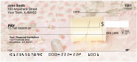 Pink Rose Quilt Personal Checks | QBA-15
