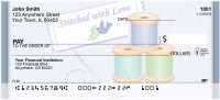 Stitched With Love Personal Checks | QBA-19