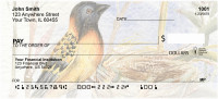Oriole Watercolor Personal Checks | QBA-45