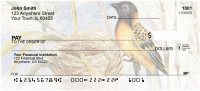 Oriole Watercolor Personal Checks | QBA-45
