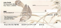 Sparrow And butterfly Personal Checks | QBA-60